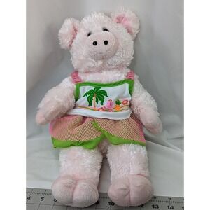 Bear Factory Pink Pig Plush Outfit 16 Inch 2001 Stuffed Animal Toy